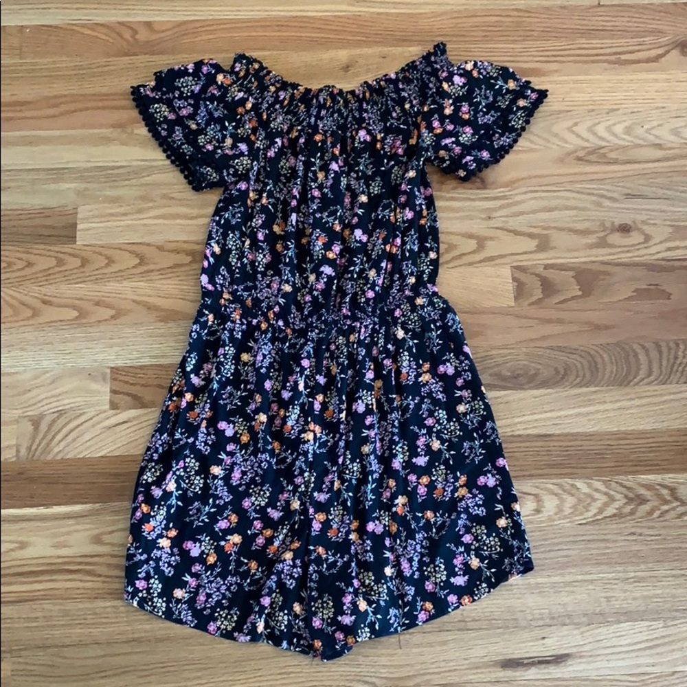 Off the shoulder romper